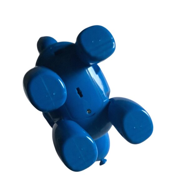 Walking Blue Balloon Dog Figurine Toy Plastic WORKS Battery - Picture 4 of 7